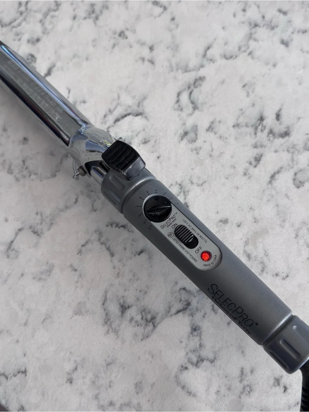 Helen of Troy SelecPro Curling Iron 1” Barrel Hair Styling Tool